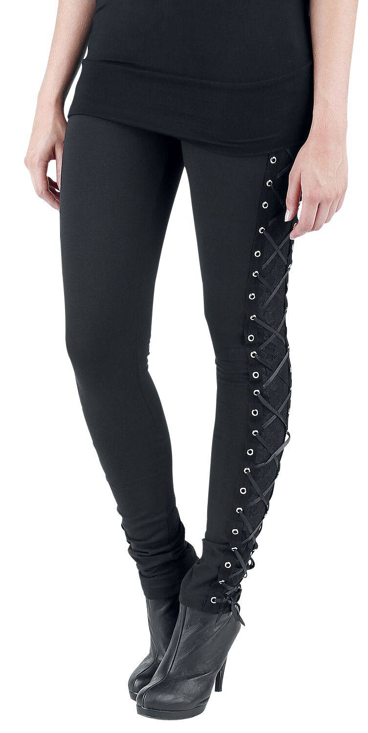EMP "Corset" Leggings schwarz von Vixxsin
