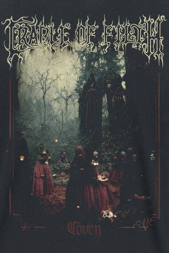 EMP "Coven" T-Shirt Schwarz Von Cradle Of Filth