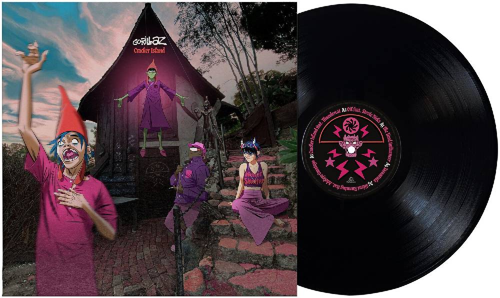 EMP "Cracker island" LP von Gorillaz