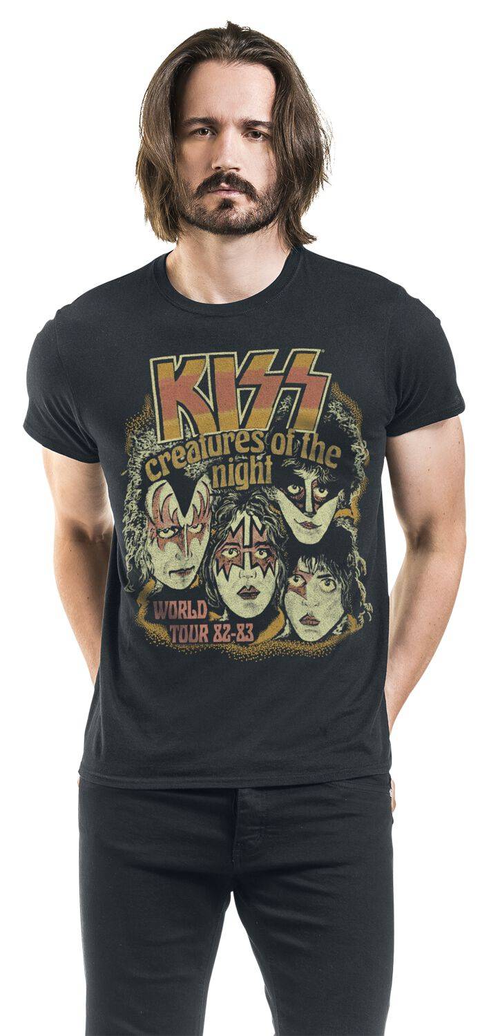 EMP "Creatures World Tour" T-Shirt Schwarz Von Kiss