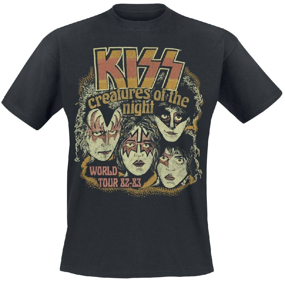 EMP "Creatures World Tour" T-Shirt schwarz von Kiss