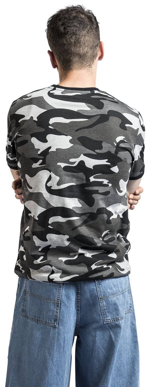EMP "CREGNEASH" T-Shirt Graucamo Von Lonsdale London