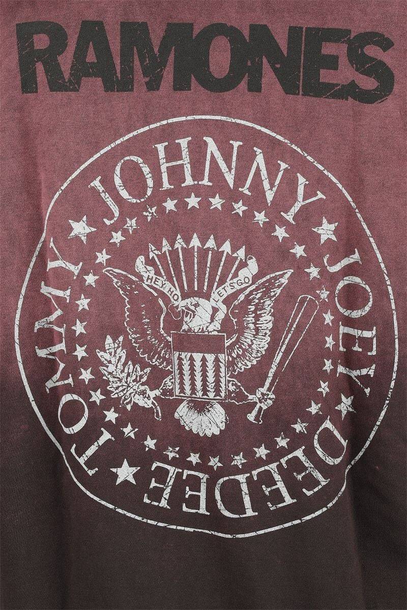 EMP "Crest" Kapuzenjacke Dunkelrot Von Ramones