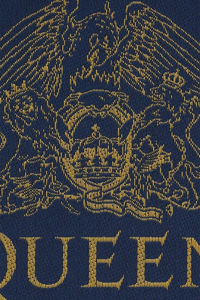 EMP "Crest" Patch Schwarz/gelb Von Queen