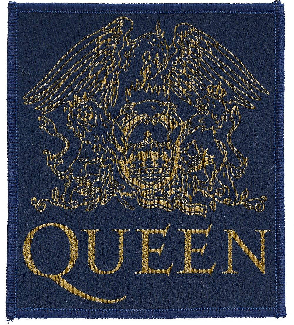 EMP "Crest" Patch schwarz/gelb von Queen