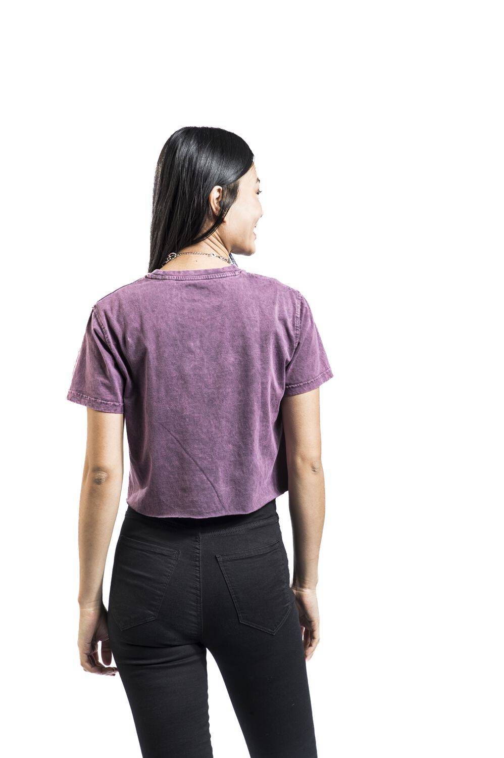 EMP "Crest" T-Shirt Purple Von Ramones
