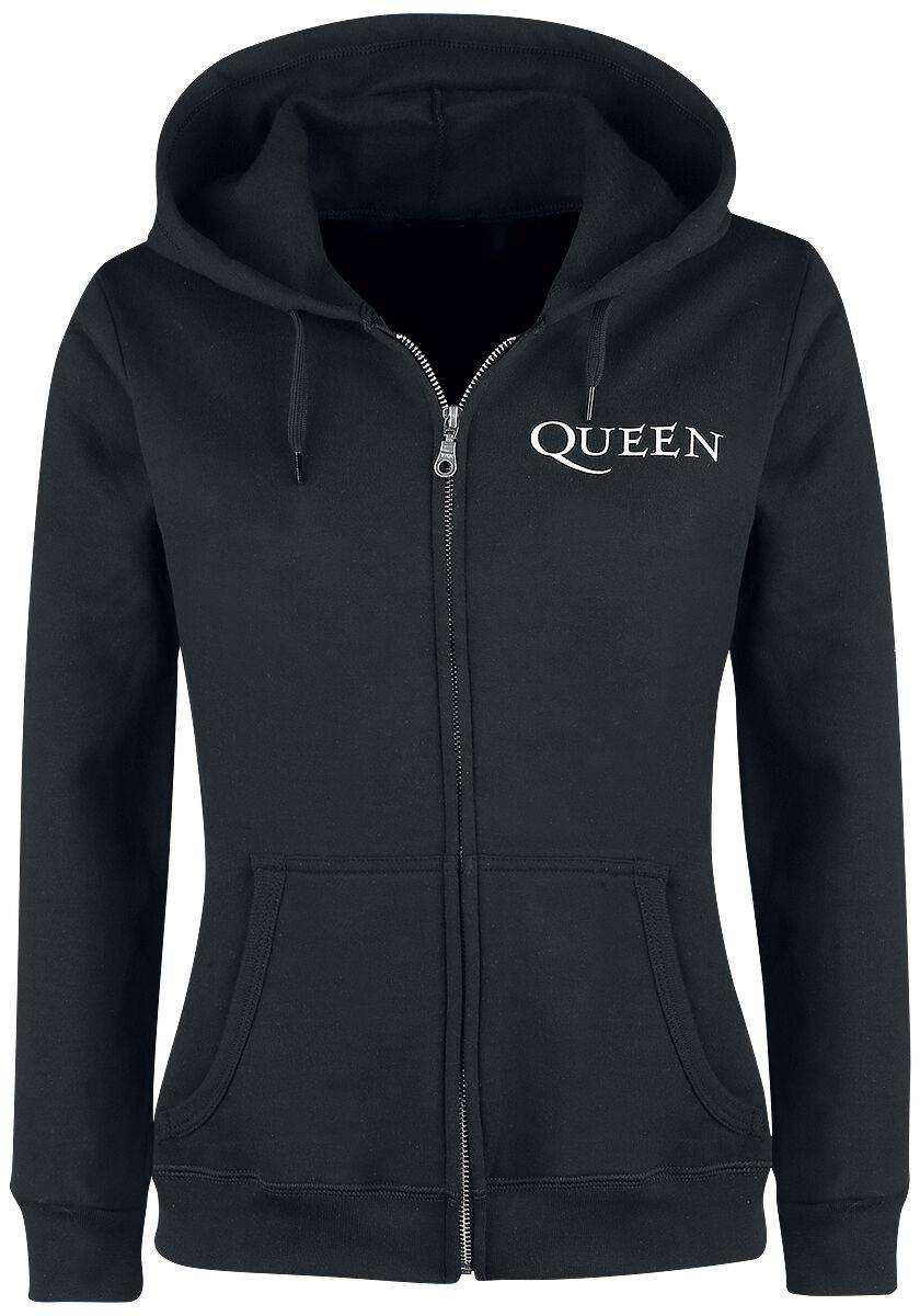 EMP "Crest Vintage" Kapuzenjacke schwarz von Queen
