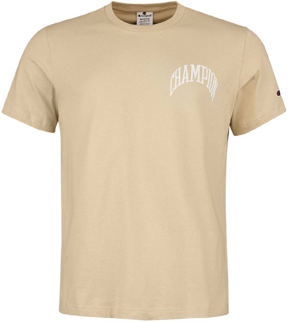 EMP "Crewneck T-Shirt" T-Shirt beige von Champion