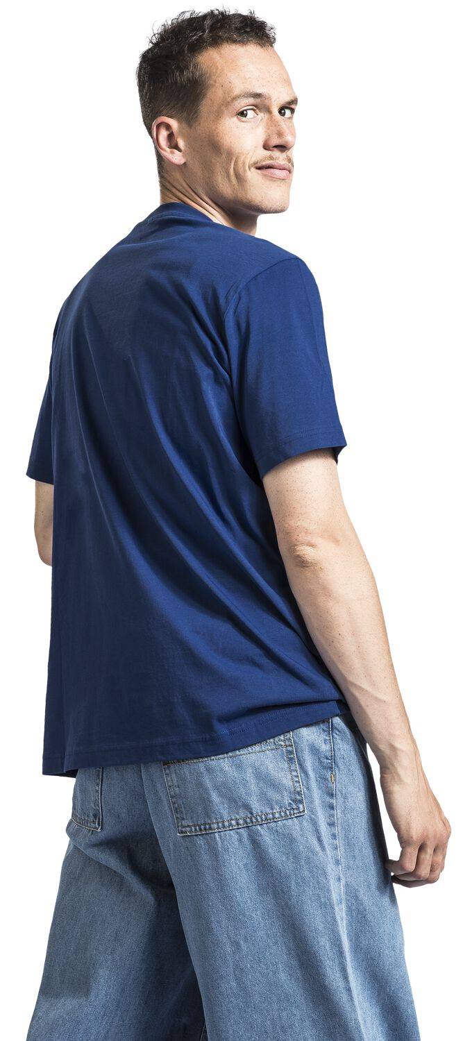 EMP "Crewneck T-Shirt" T-Shirt Blau Von Champion