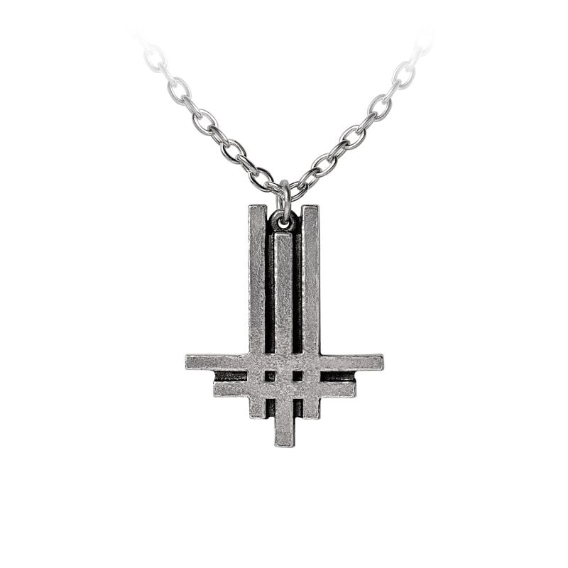 EMP "Cross" Anhänger silberfarben von Behemoth