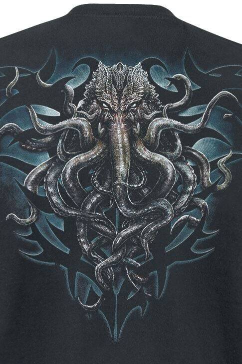 EMP "Cthulhu" T-Shirt Schwarz Von Spiral
