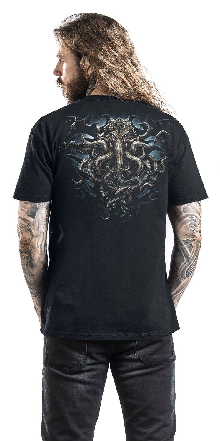 EMP "Cthulhu" T-Shirt Schwarz Von Spiral