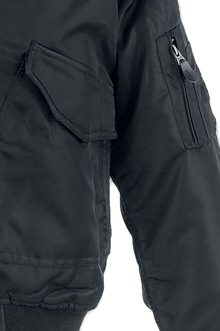 EMP "CWU Jacke" Übergangsjacke Schwarz Von Brandit