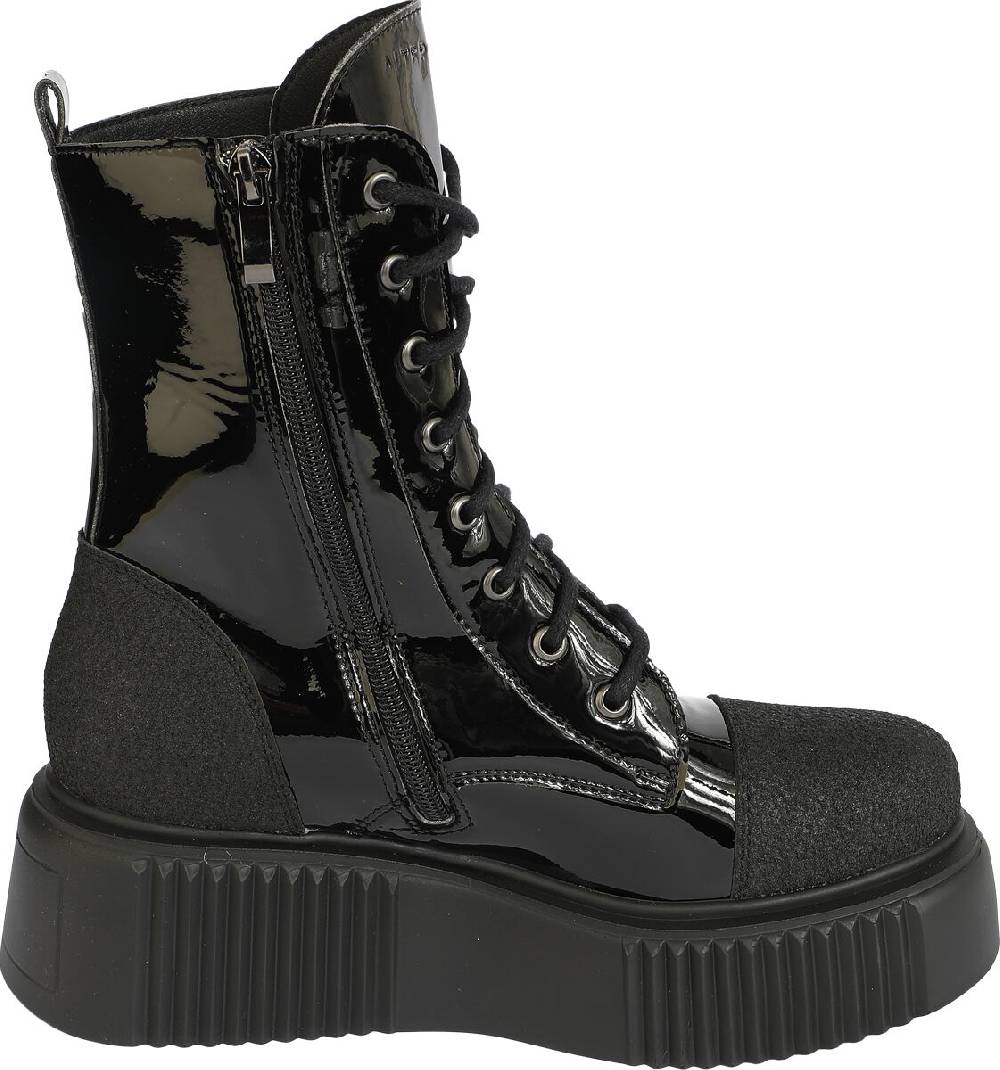 EMP "Dalia Vegan" Boot Schwarz Von Altercore