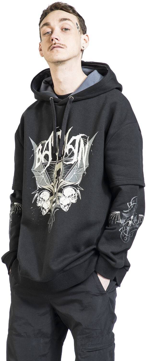 EMP "Dark Smile" Kapuzenpullover Schwarz Von Batman
