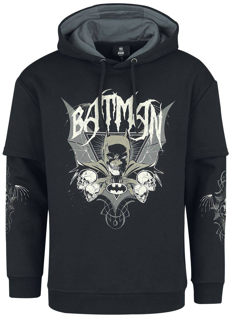 EMP "Dark Smile" Kapuzenpullover schwarz von Batman