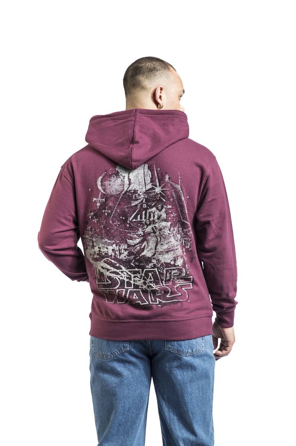 EMP "Darth Vader" Kapuzenpullover Rot Von Star Wars