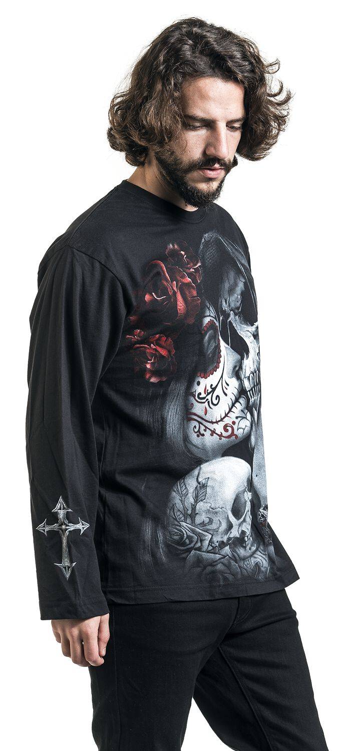 EMP "Dead Kiss" Kapuzenpullover Schwarz Von Spiral
