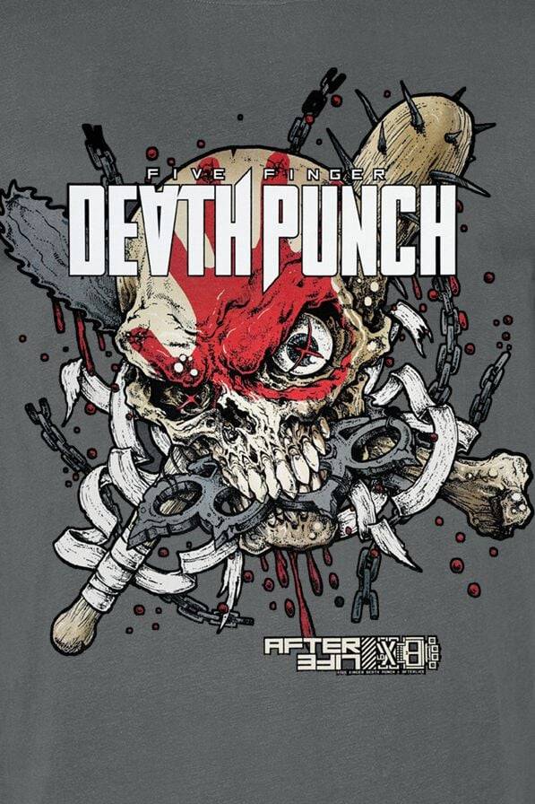 EMP "Death" T-Shirt Grau Von Five Finger Death Punch