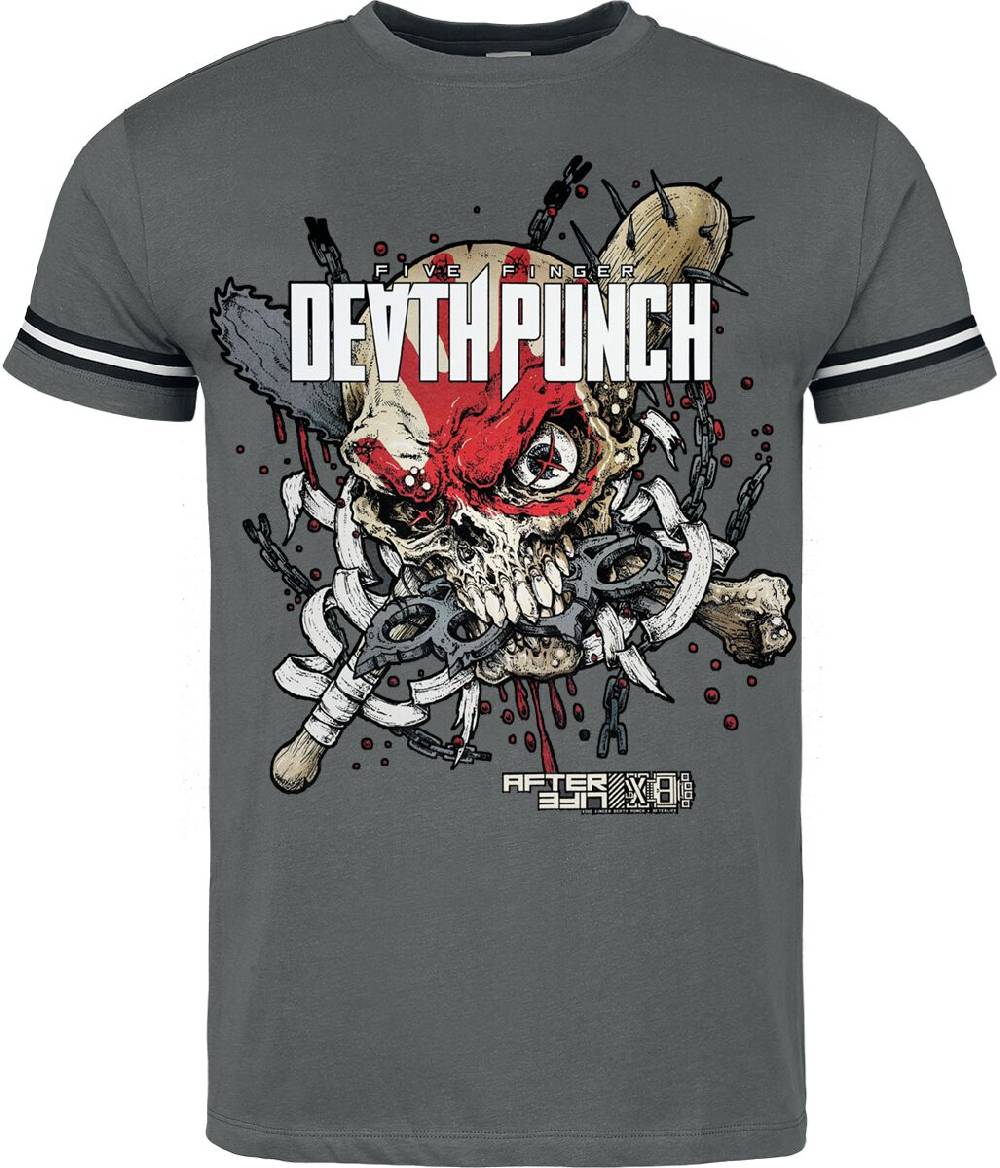 EMP "Death" T-Shirt grau von Five Finger Death Punch