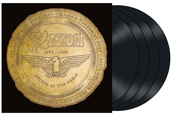EMP "Decade of the eagle" LP von Saxon
