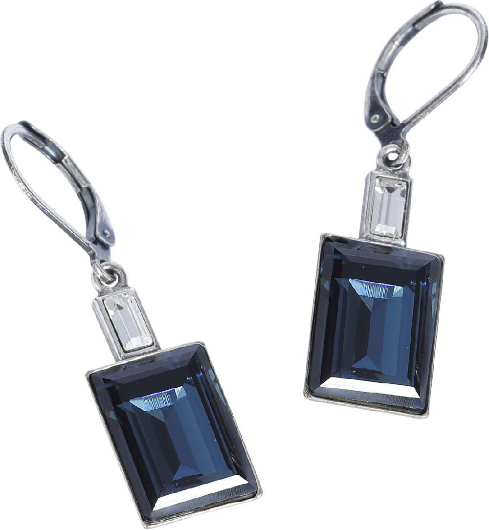 EMP "Deep Night" Ohrring silberfarben von Krikor