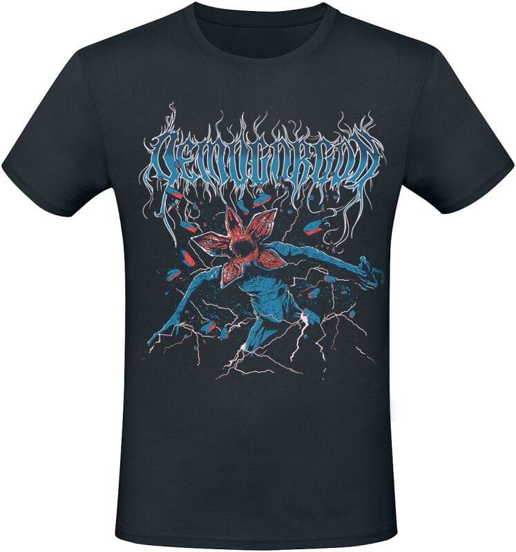 EMP "Demogorgon" T-Shirt schwarz von Stranger Things