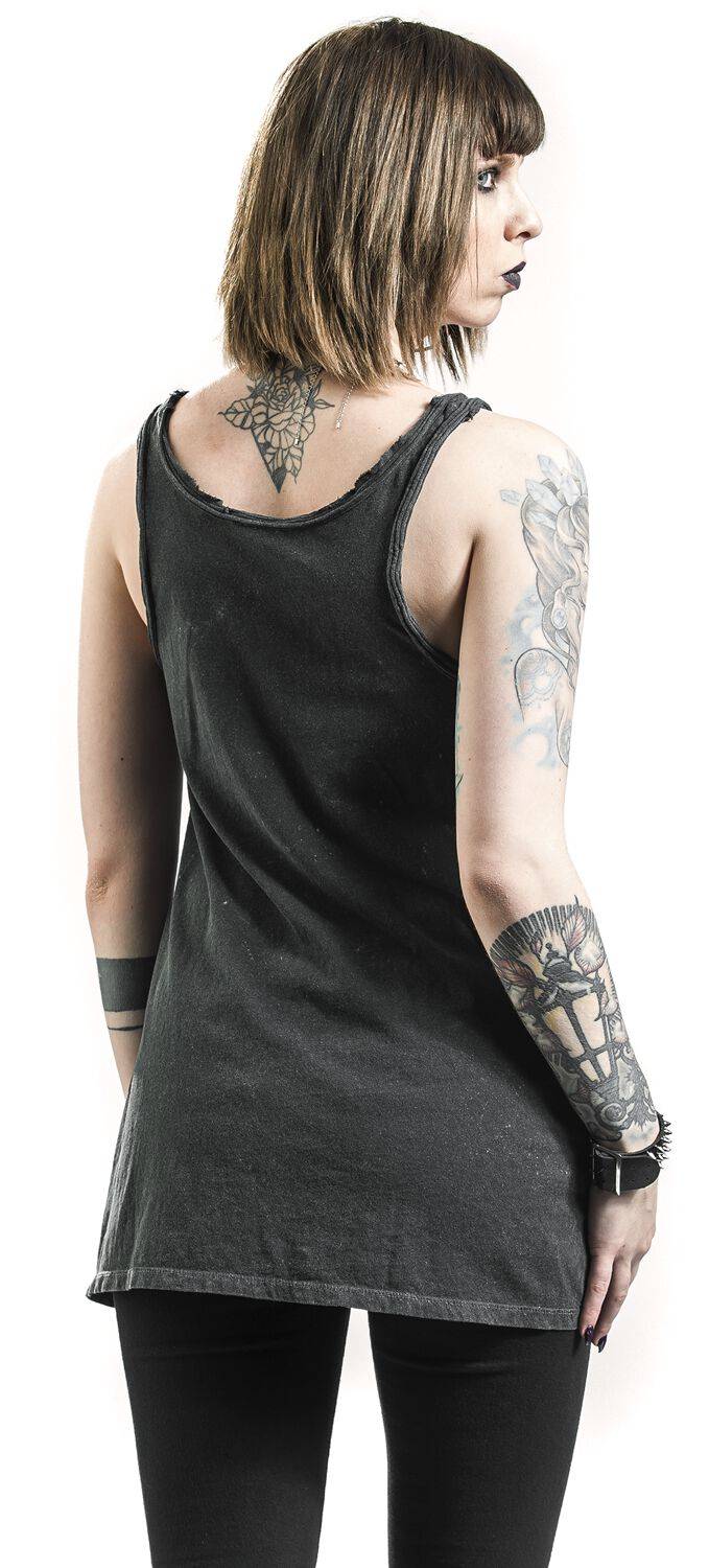 EMP "Demon Drink" Top Dunkelgrau Von Alchemy England