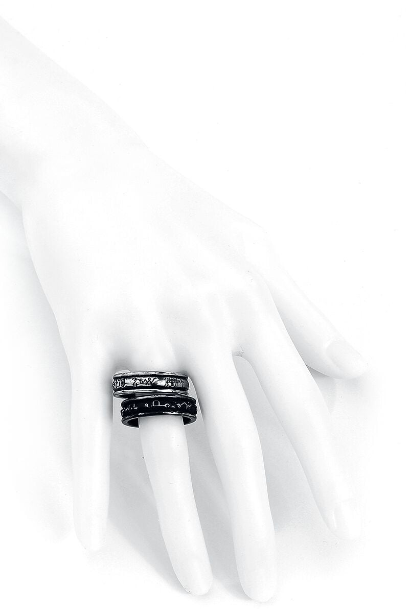 EMP "Demons And Angels" Ring Von Alchemy Gothic