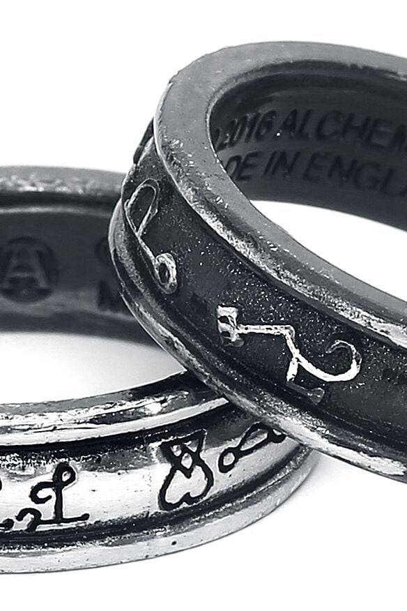 EMP "Demons And Angels" Ring Von Alchemy Gothic
