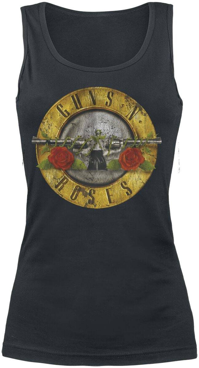EMP "Distressed Bullet" Top schwarz von Guns N' Roses