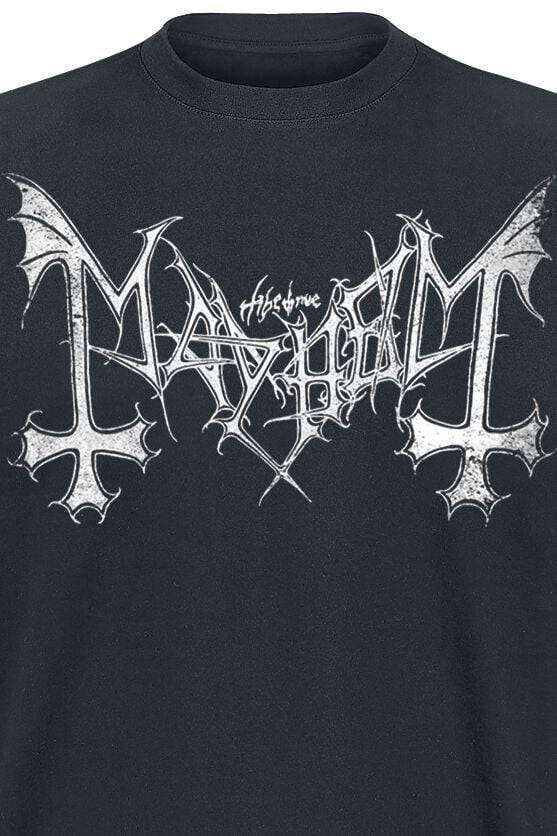 EMP "Distressed Logo" T-Shirt Schwarz Von Mayhem