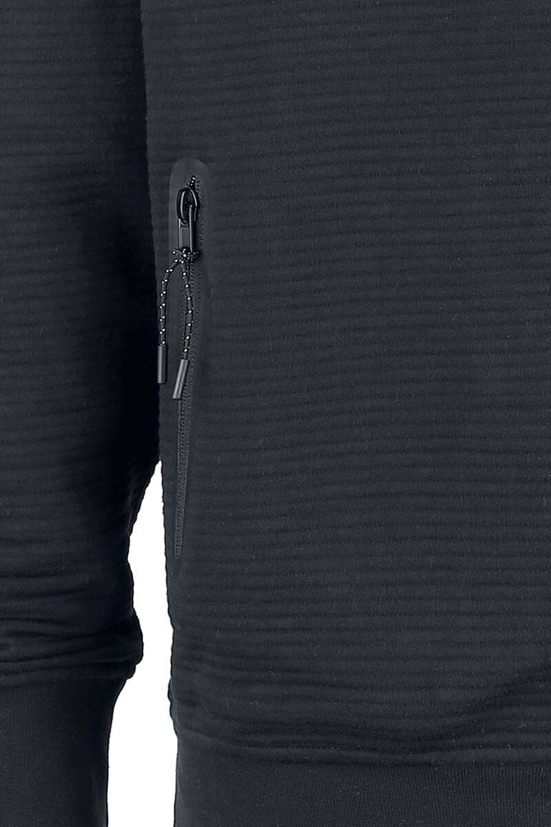 EMP "Dominion" Kapuzenjacke Schwarz Von Indicode