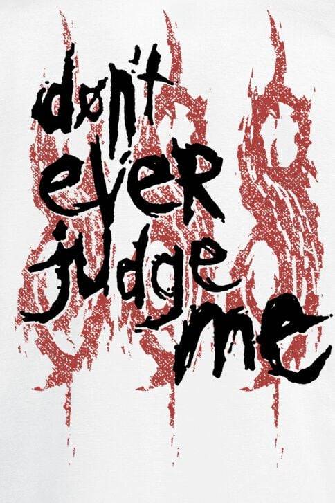 EMP "Don't Ever Judge Me" T-Shirt Weiß Von Slipknot