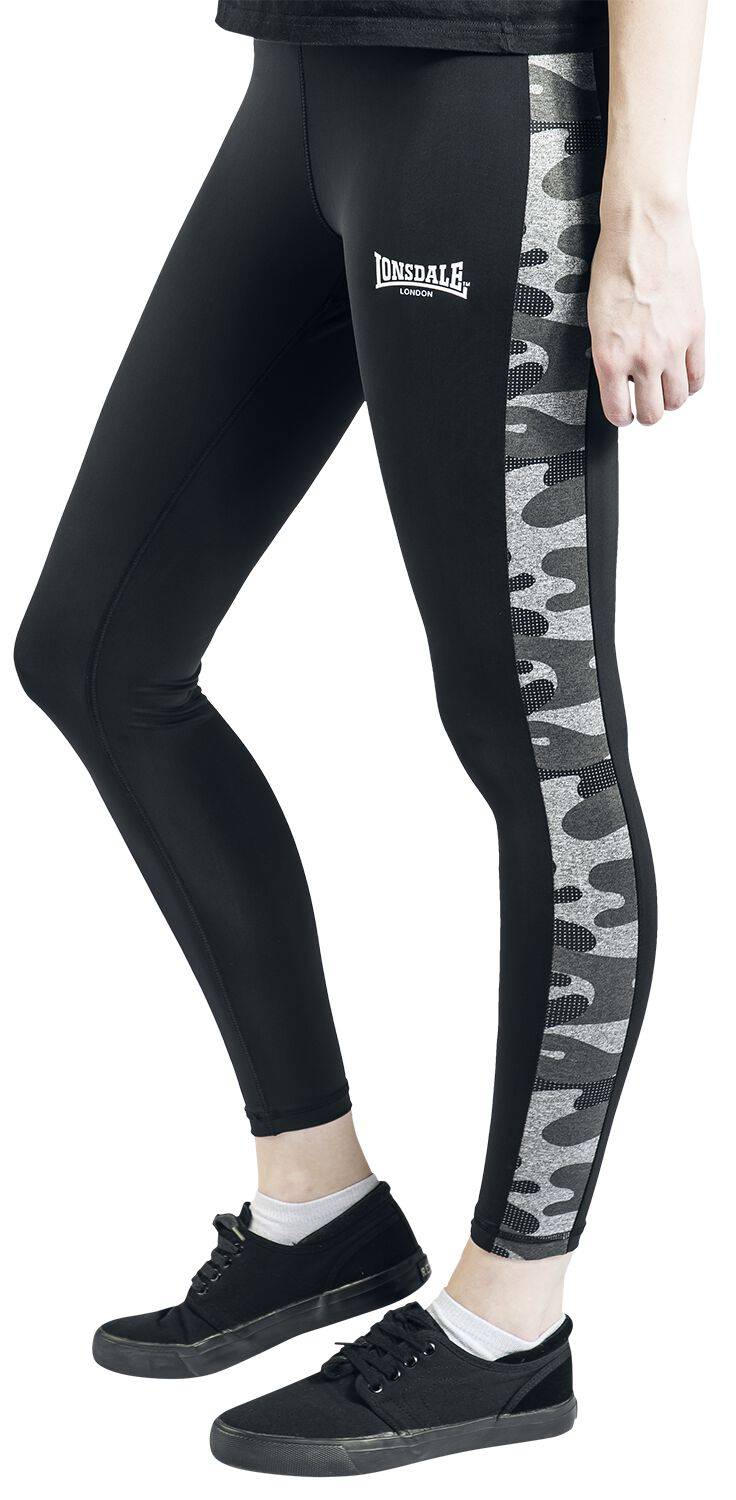 EMP "DORRERY" Leggings Schwarz Von Lonsdale London
