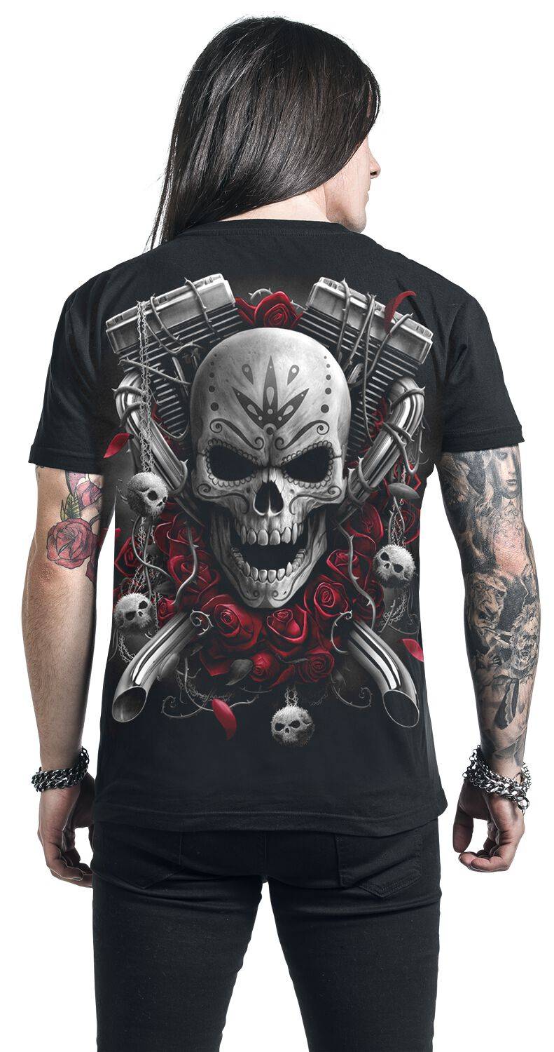 EMP "DOTD Bikers" T-Shirt Schwarz Von Spiral