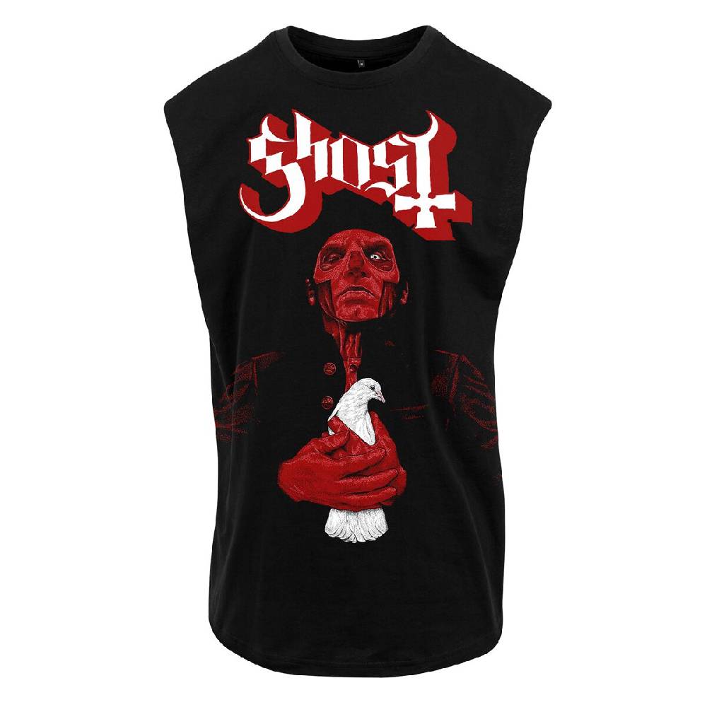 EMP "Dove Red Logo" Tank-Top schwarz von Ghost