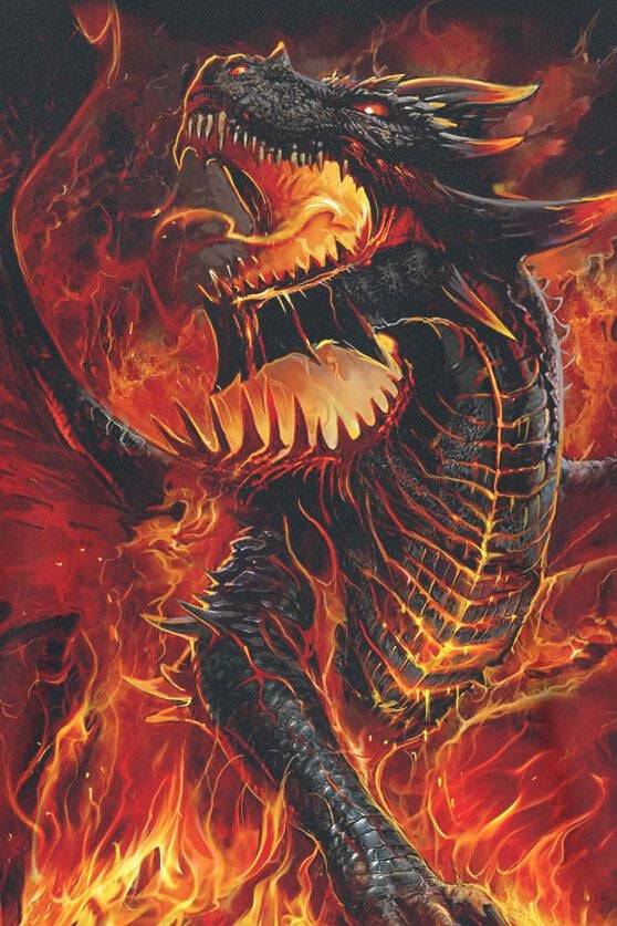 EMP "Draconis" T-Shirt Schwarz Von Spiral