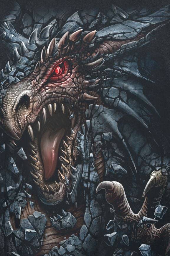 EMP "Dragon's Lair" Langarmshirt Schwarz Von Spiral