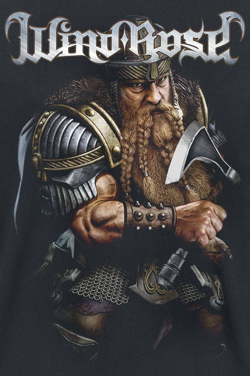 EMP "Dwarf" T-Shirt Schwarz Von Wind Rose