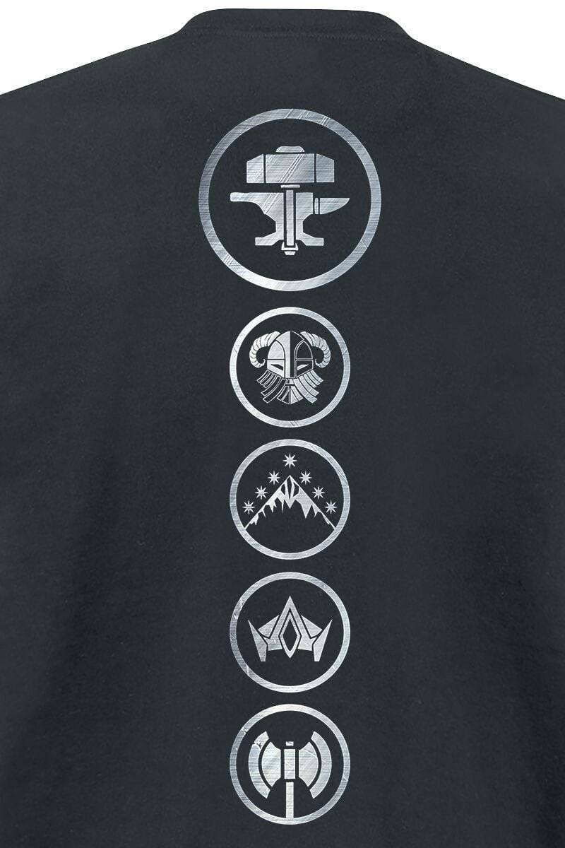 EMP "Dwarf" T-Shirt Schwarz Von Wind Rose