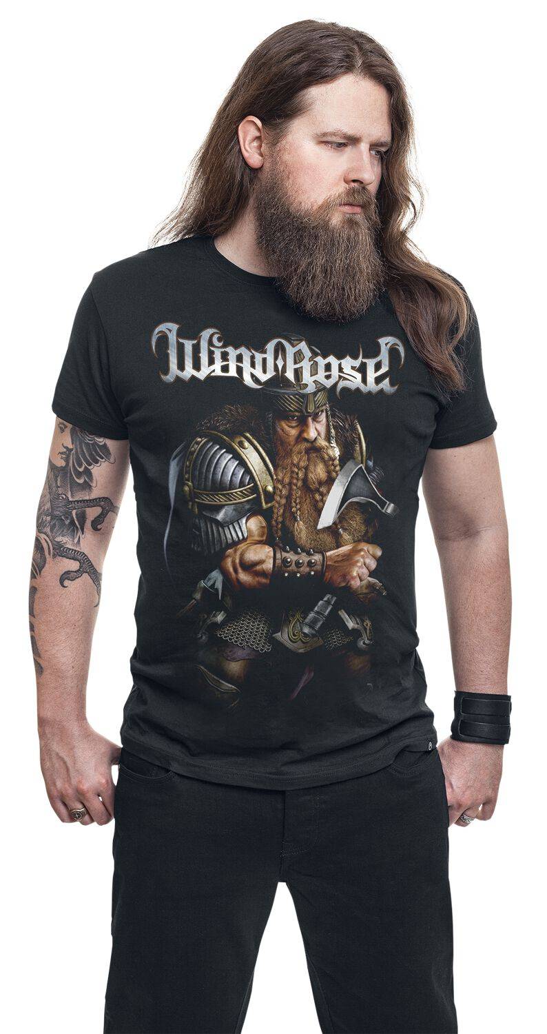 EMP "Dwarf" T-Shirt Schwarz Von Wind Rose