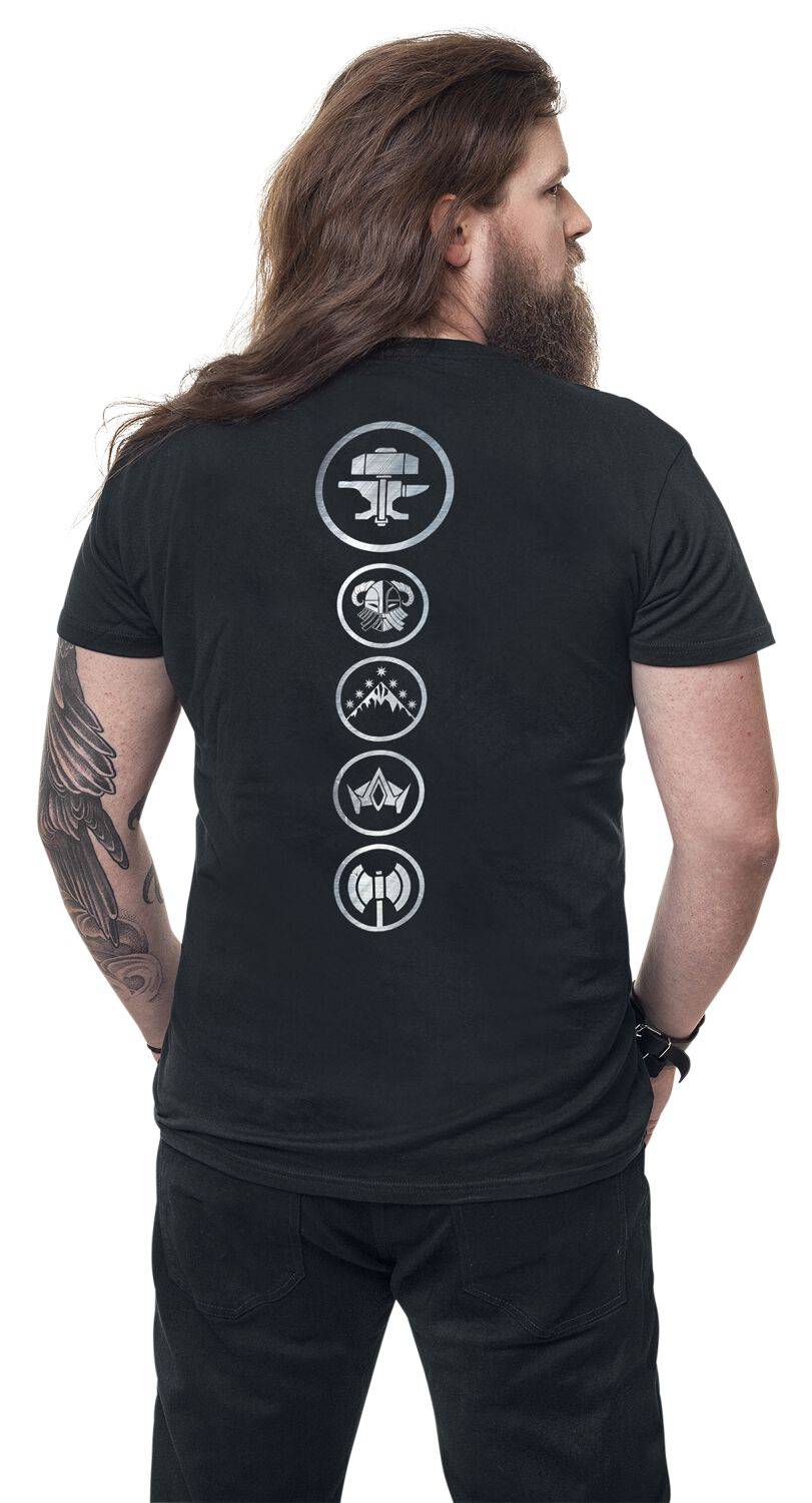 EMP "Dwarf" T-Shirt Schwarz Von Wind Rose