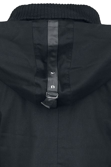 EMP "Eclusion Coat" Mantel Schwarz Von Vixxsin