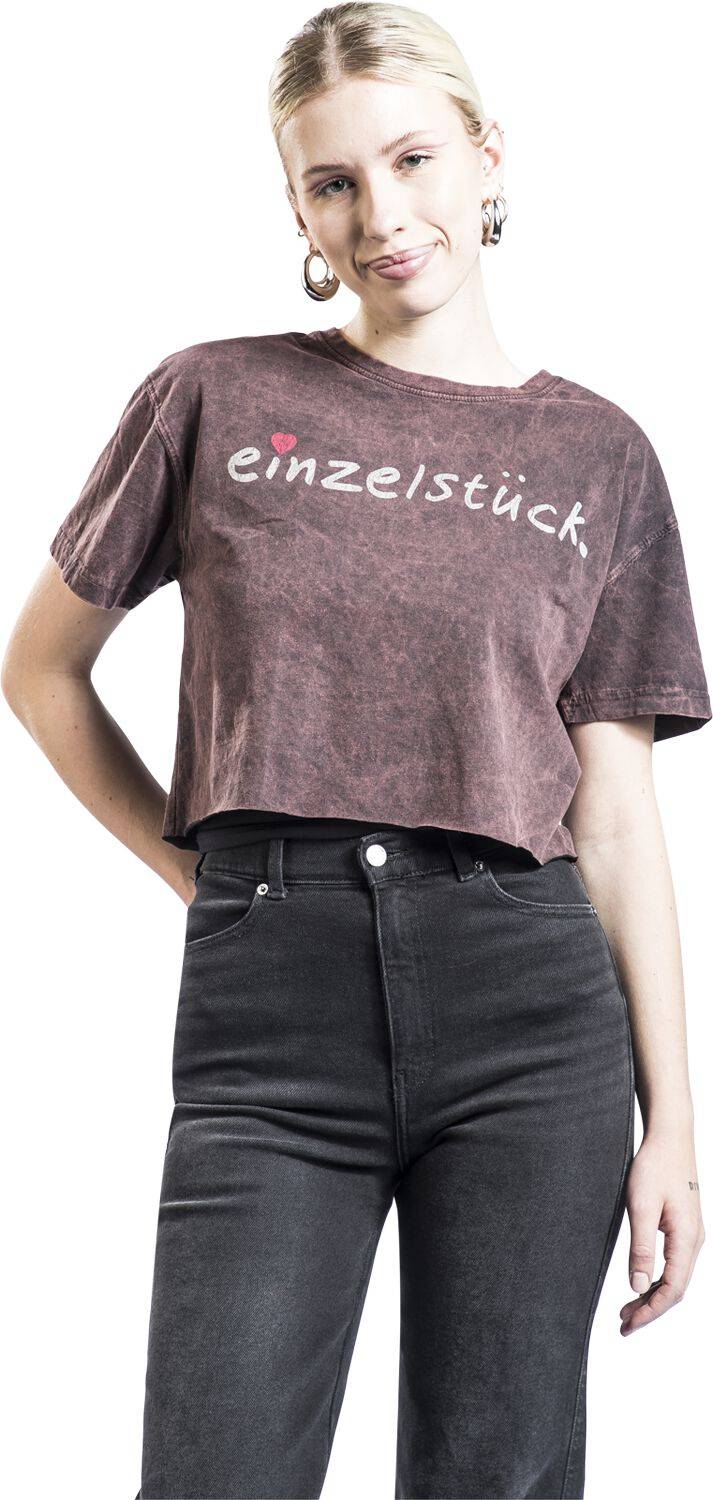 EMP "Einzelstück" T-Shirt Dunkelrot Von Sprüche