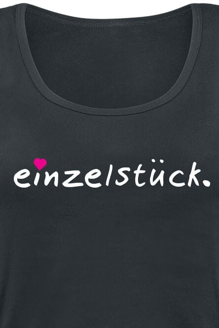 EMP "Einzelstück." Top Schwarz Von Sprüche