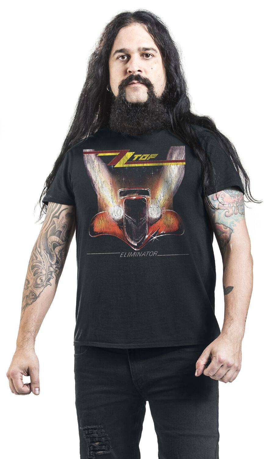 EMP "Eliminator" T-Shirt Schwarz Von ZZ Top
