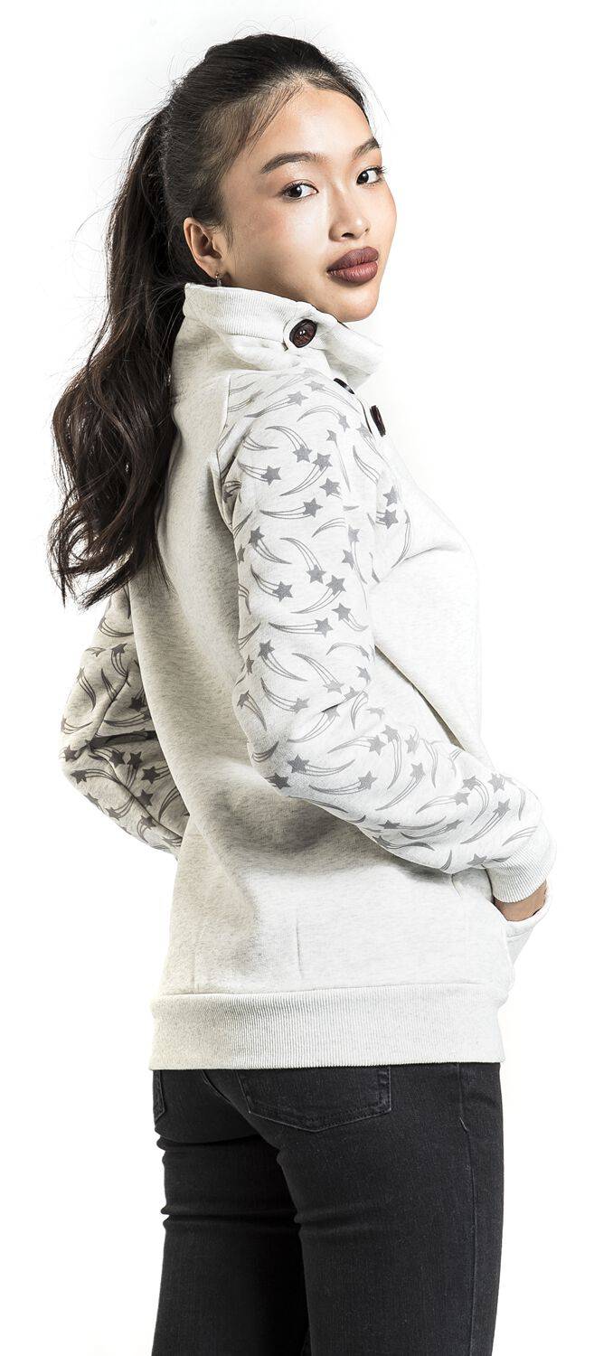 EMP "Elise" Sweatshirt Grau Meliert Von Forplay