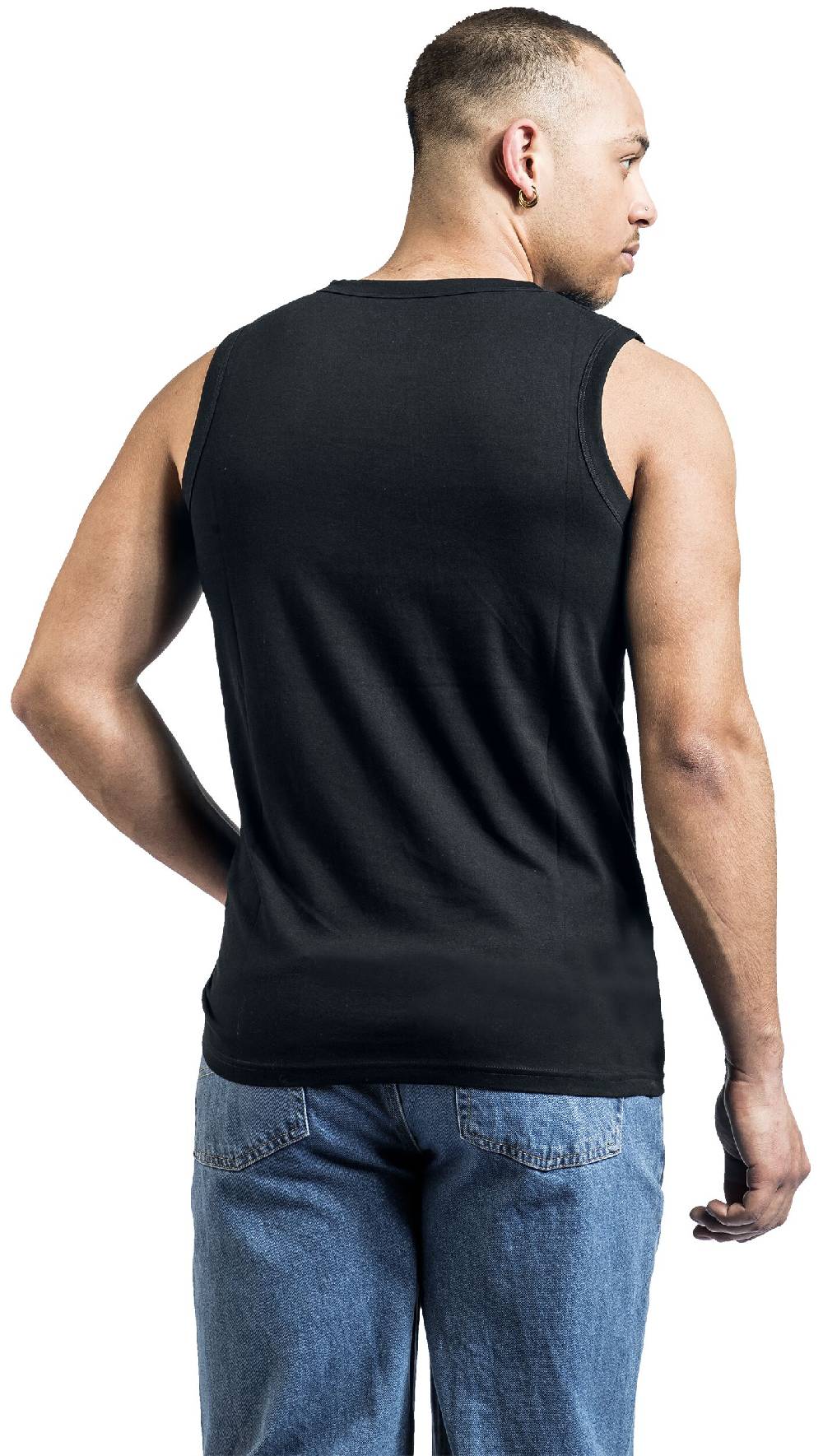 EMP "Elmo" Tank-Top Schwarz Von Sesamstraße