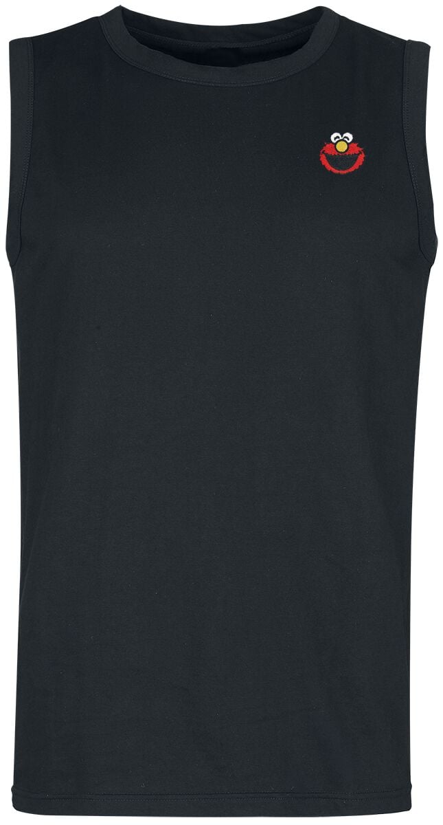 EMP "Elmo" Tank-Top schwarz von Sesamstraße